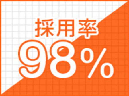 採用率98％！