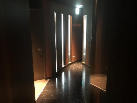 円形の通路