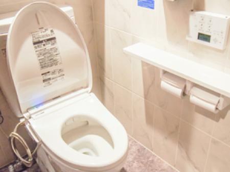 女子専用のトイレ完備！