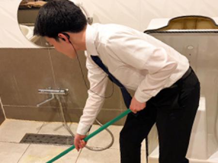 毎日清掃で清潔な環境