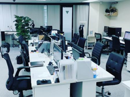 【オフィスの環境】は企業様のような雰囲気