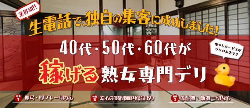 熟年カップル安城～生電話からの営み～の求人