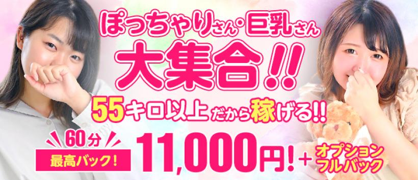 ぽちゃカワ女子専門店　宇都宮店の求人
