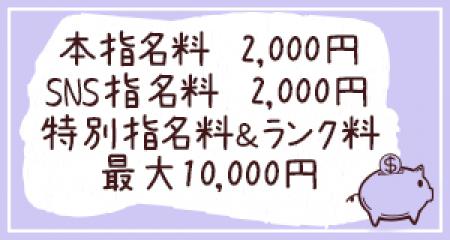 特別指名料＆ランク料など給与UPの仕組みがたくさん！
