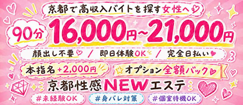 京都性感NEWエステの求人